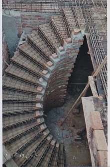 Curved Staircase Construction: